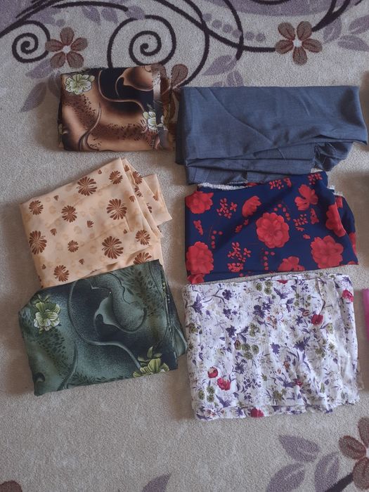 Платове - коприна и басма