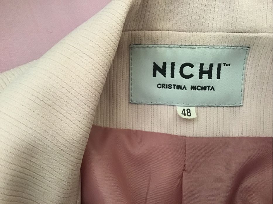 Sacou roz nisipiu mărimea 48 Nicki