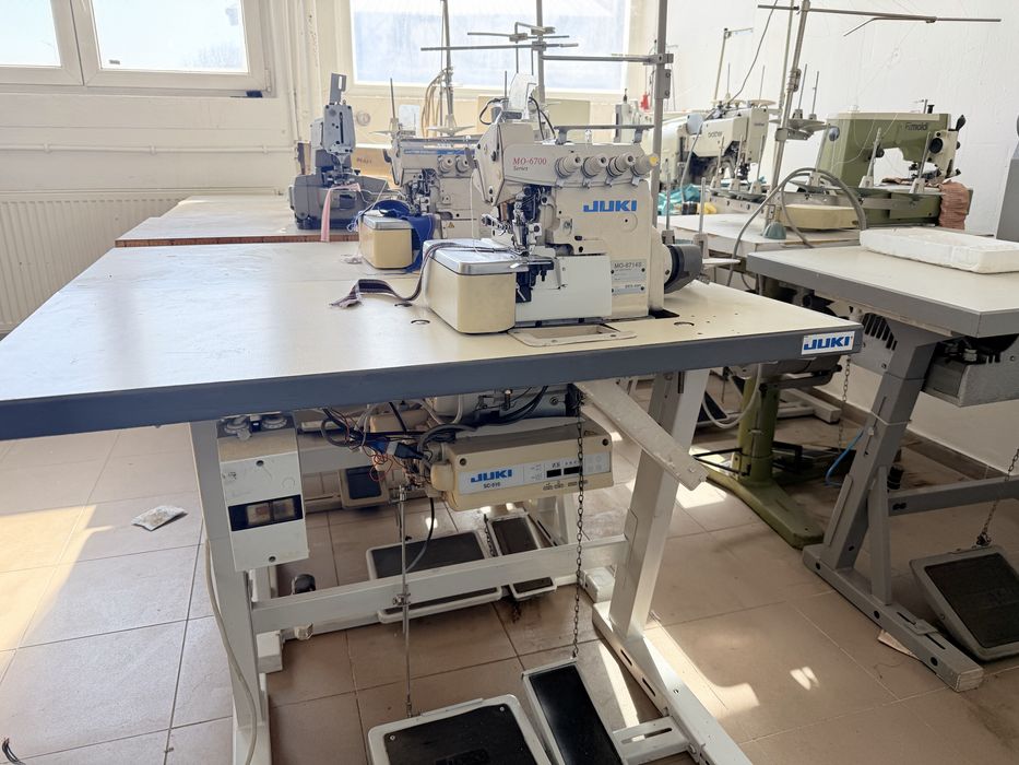 Masina de surfilat industriala Juki 4/5 fire cu servo motor