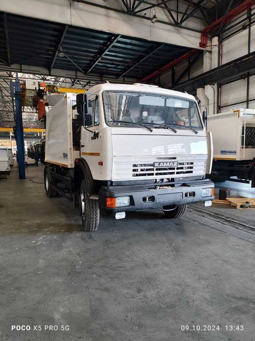 Мусоровоз Камаз 11м3 с манипулятором