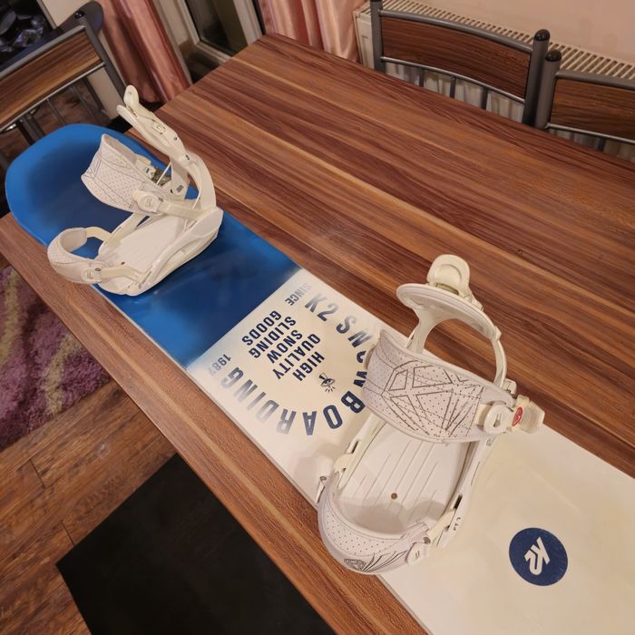 Placa Snowboard K2 Raygun 160 cu legaturi Fastec Crazy Creek M/L