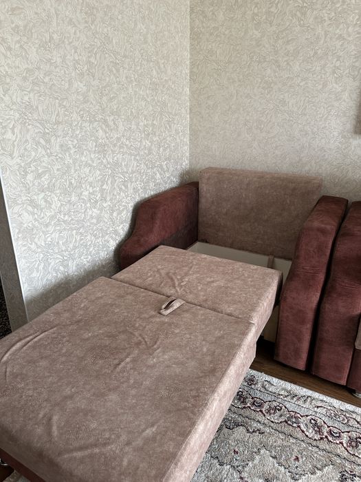 Продам раскладной диван+кресло