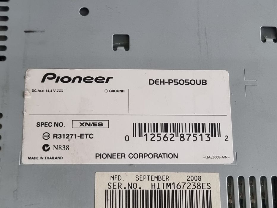 Pioneer DEH-P5050UB