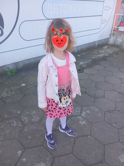 Детски сукман с блузка