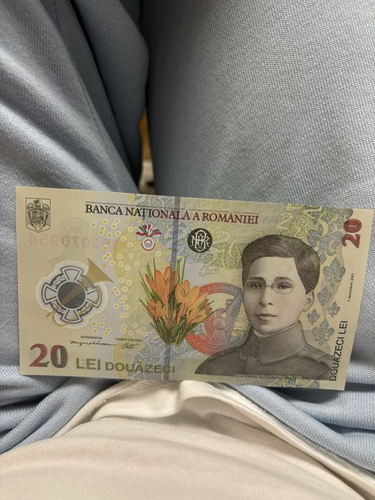 vând bacnotă 20 ron pentru colecționari