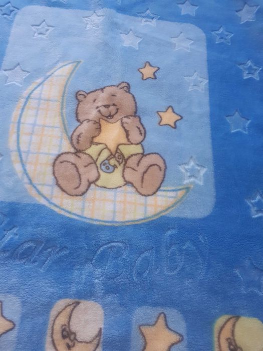 Дебело бебешко одеяло за момче