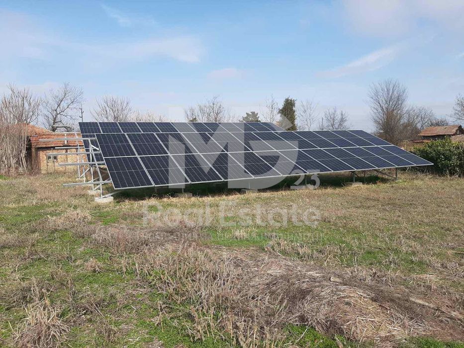 Фотоволтаична централа 33kw с мониторинг, видеонаблюдение, интернет