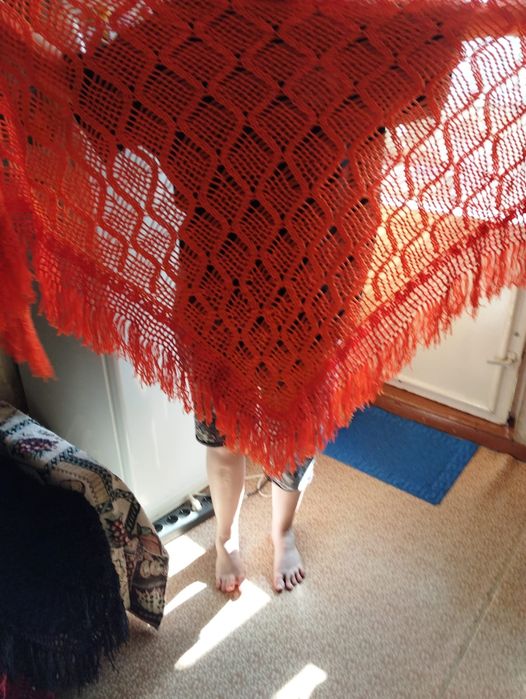 Шали ручной работы