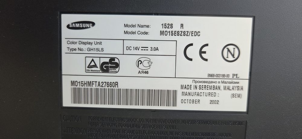 Samsung monitor PC Nou