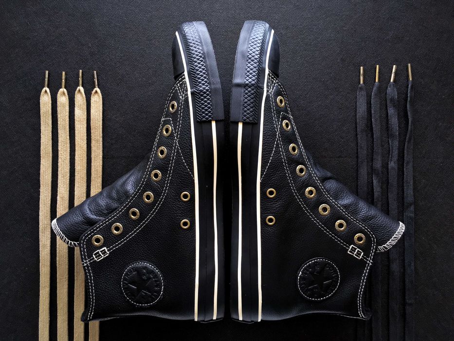 DEADSTOCK CONVERSE® Chuck Taylor A/S EUROPEAN Leather — 10 D (28.5)