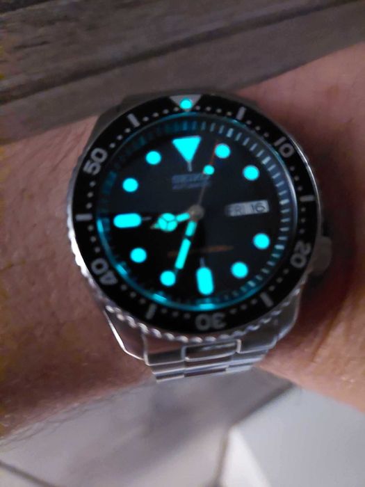 Като нов рядък Seiko SKX007 пълен комплект + Strapcode + екстри