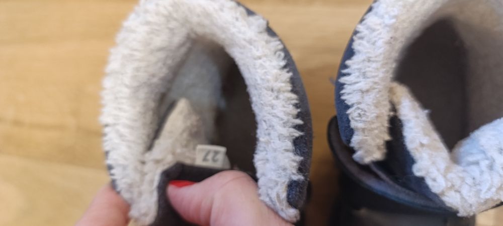 Ghete piele D D Step marimea 27