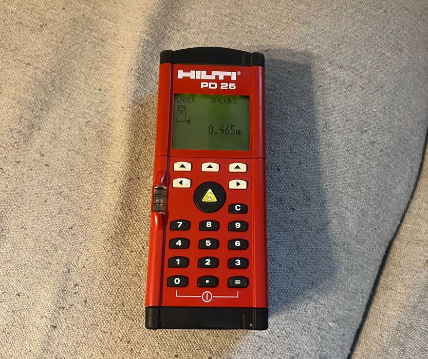 Telemetru laser Hilti PD 25 distanta profesional cu husa