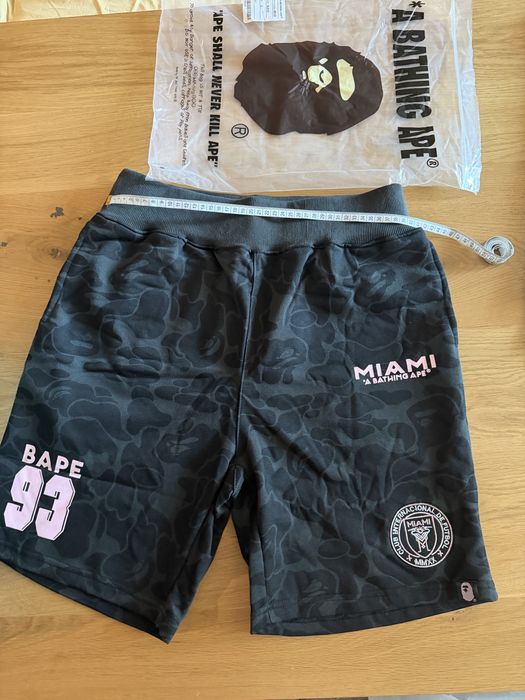 Bape X Inter Miami колаб къси гащи