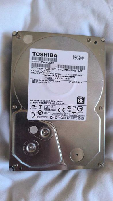 Жесткие диске HDD