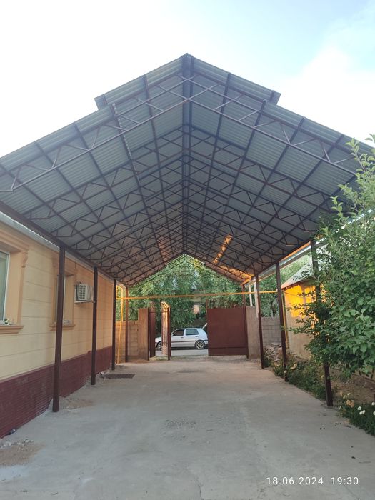 Навес Арка шанхаи дуга полудуга однаскат