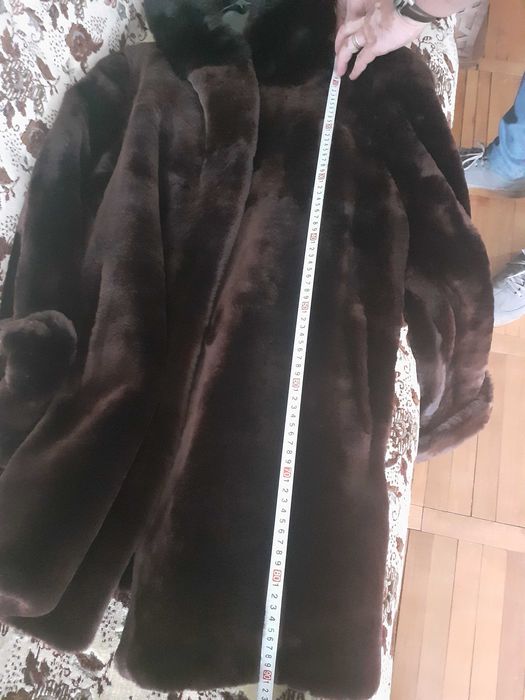Haina dama din blana sintetica