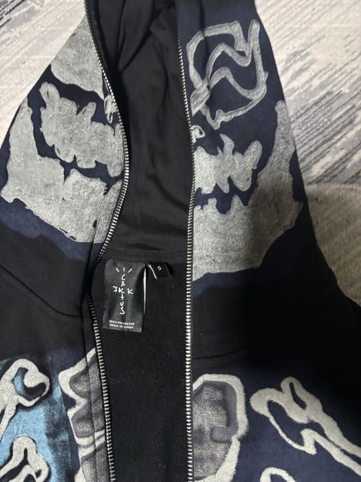 Travis scott cactus jack fragment skeleton jacket
