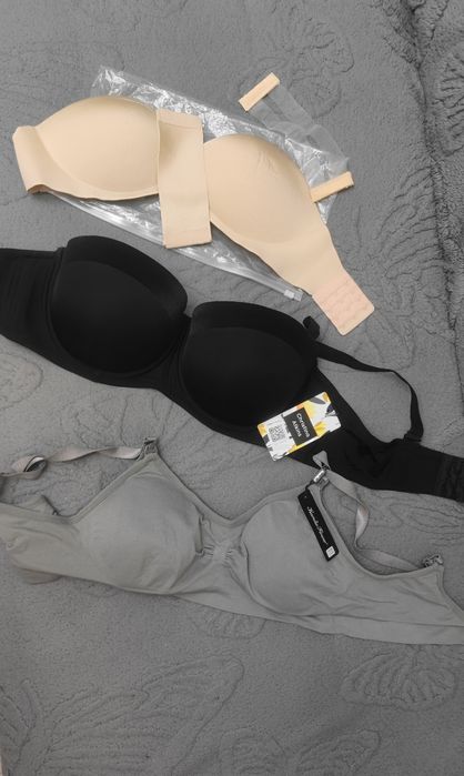 Нижнее белье женское новое бюстгальтер бешовный без бретелек, топ д
