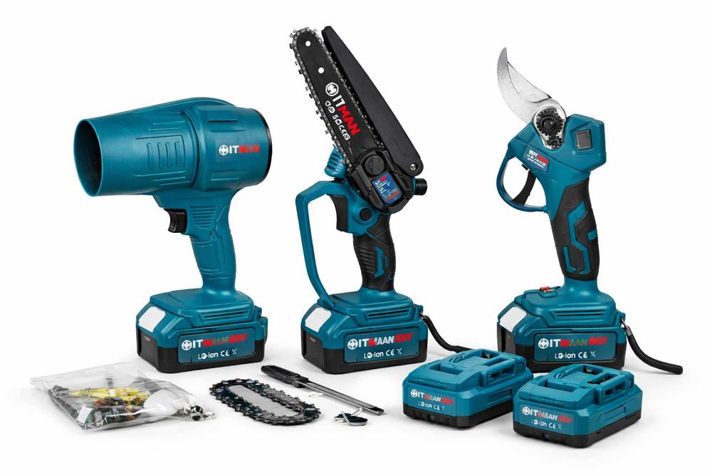 Set 3 Scule Eelectrice 88V 2 Baterii HITMAN