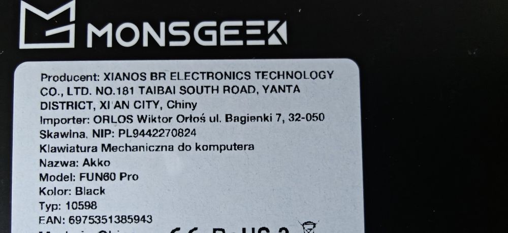 Tastatura magnetica FUN60 PRO