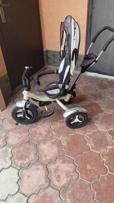 Детский велосипед каляска