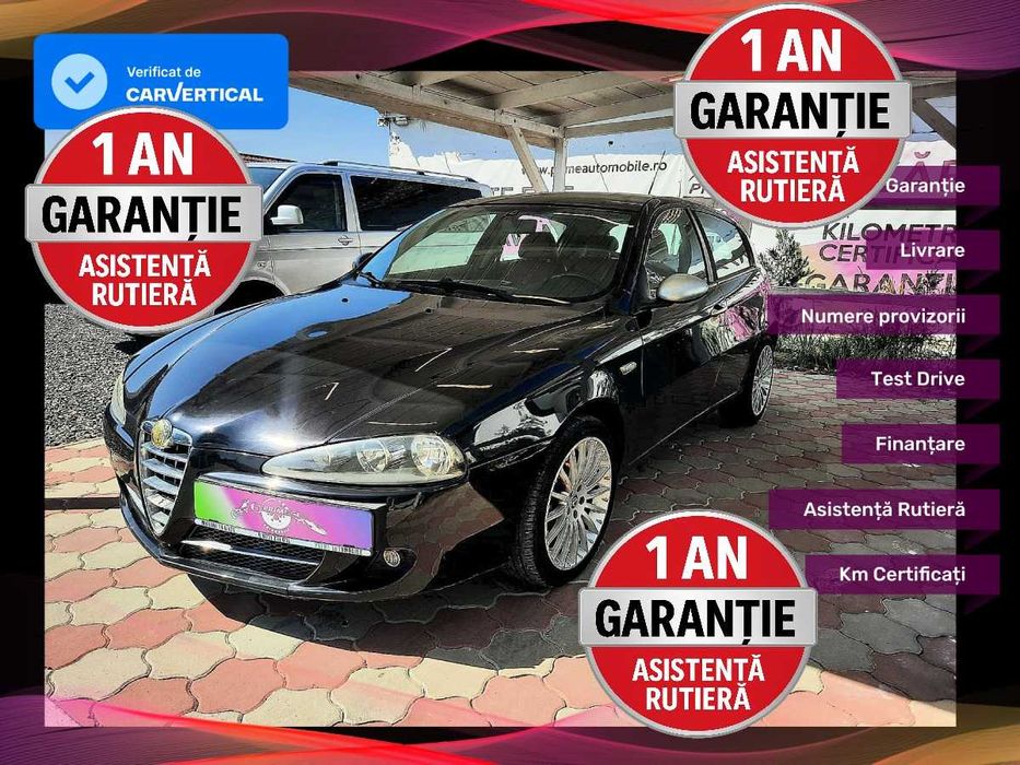 Alfa Romeo SELECTIVE/ 1.9 Diesel/Piele Rosie/Telefon/Navigatie/120 cai