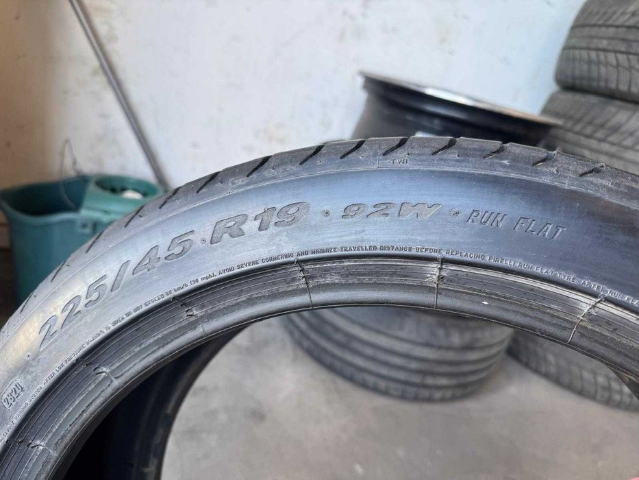 4 Anvelope Vara 225 45 19 / 255 40 19 Pirelli Pzero RSC 2022 Runflat