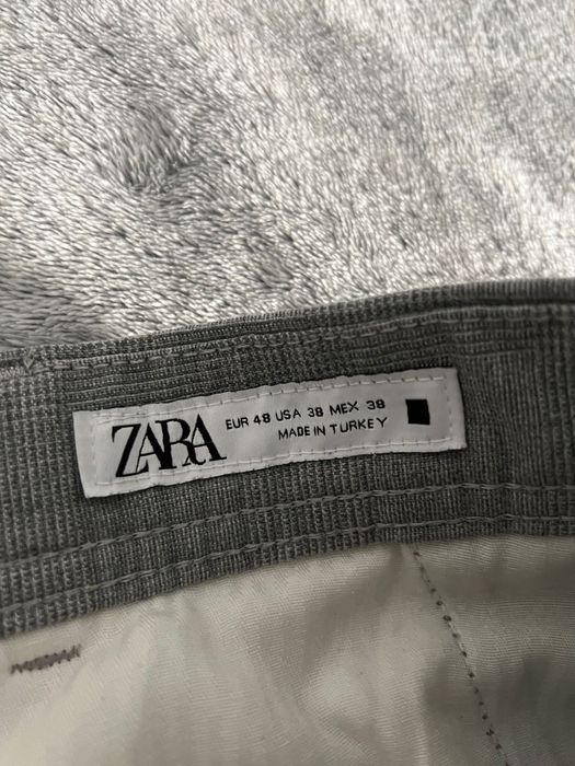 Pantaloni Zara gri eleganti