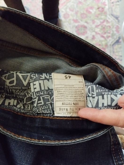 Джинсы.    45 размера