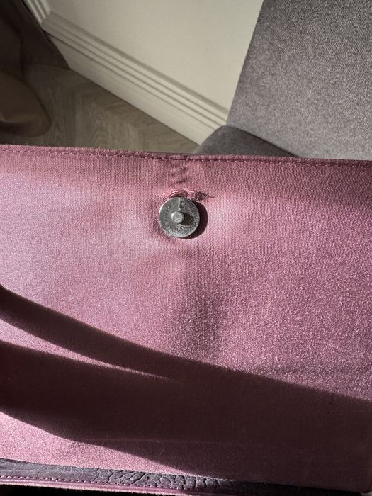 Бордовая сумка через плечо