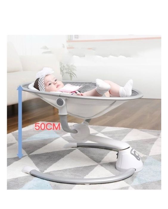 Детский шезлонг качающийся