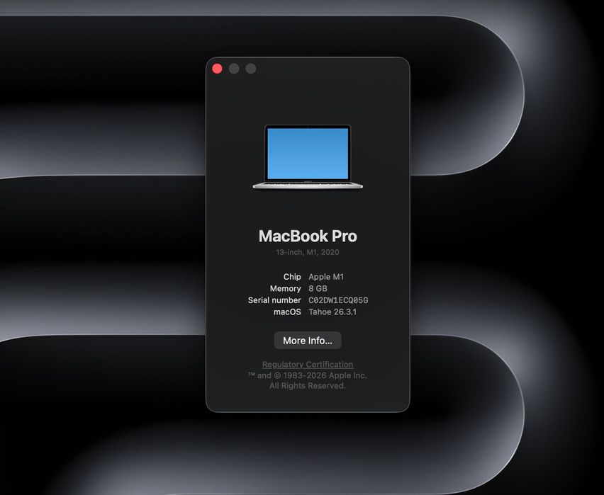 MacBook pro M1 #13Inch #Rus_Keyboard #BU