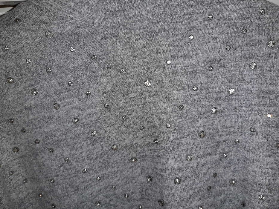 Pulover Jean Pascale cu strasuri, nou, marime S, TRANSPORT GRATUIT