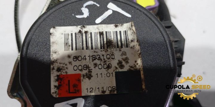 Centura de siguranta stanga fata 604183100 Audi A3 8P/8PA [facelift]