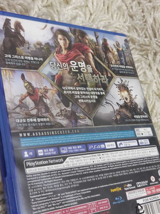 Диск от пс4 Ассасинс креед