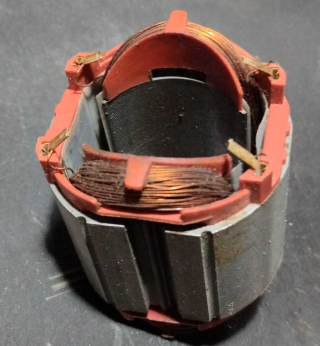 Якорь и статор для перфоратора