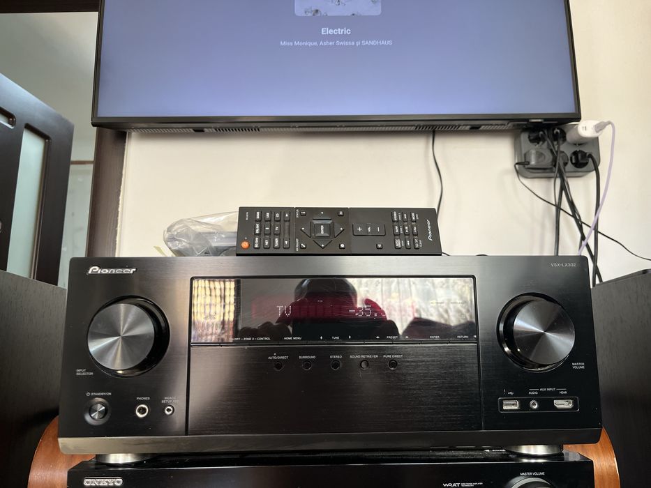 Pioneer VSX-LX302 4k/7.2/Atmos/Tidal/Spotify/Bluetooth/Wifi/usb etc.
