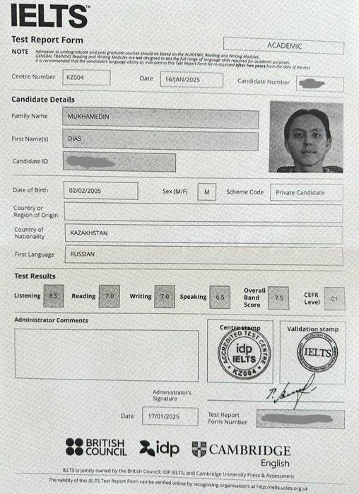 Подготовка к IELTS | Индивидуально