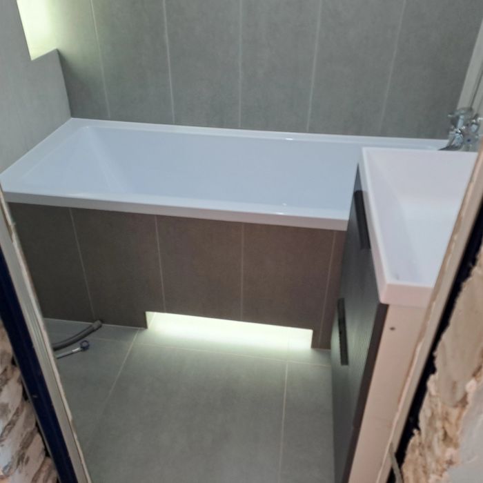 Укладка кафель санузел под ключ.