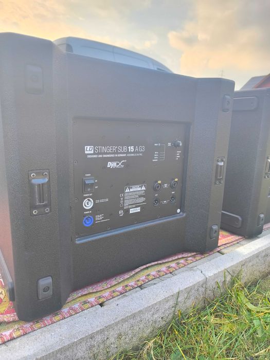 Subwoofer activ profesional LD Systems Stinger SUB 15A G3 (2 bucăți)