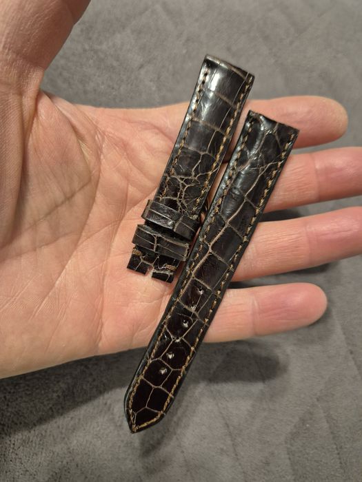 Curea ceas piele naturală de crocodil