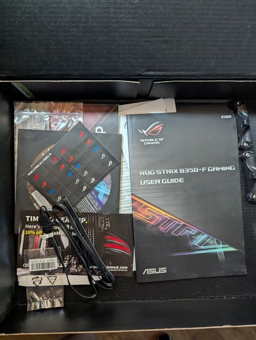 Placa de baza gaming ASUS ROG Strix B350-F AM4