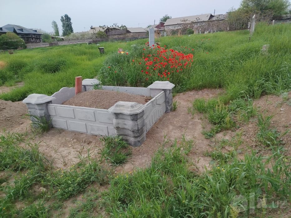 Кабр четлари учун курґон безакли плиткалари