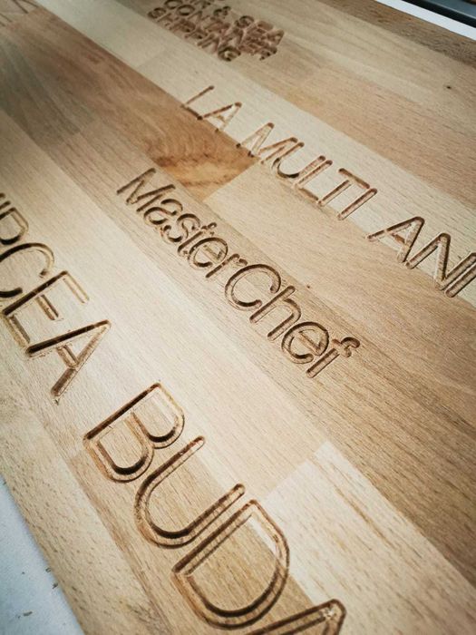 Plăcute decorative lemn // Tocător bucătărie personalizat
