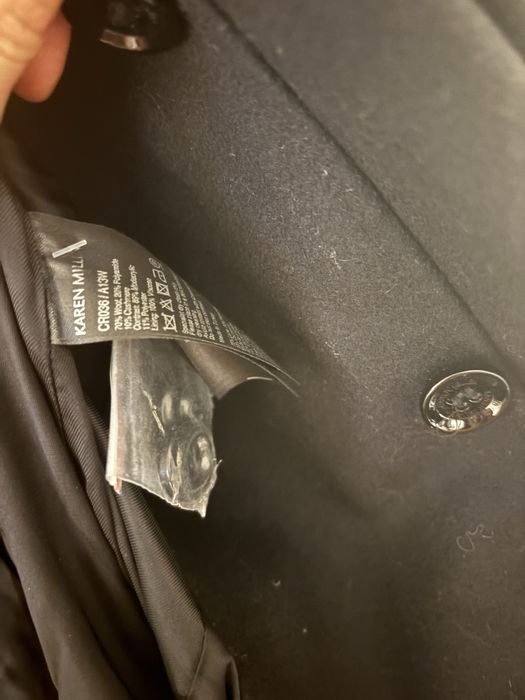 Karen Millen палто вълна и кашмир