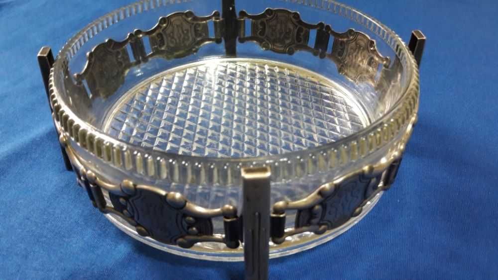 Мельхиоровые вазочки