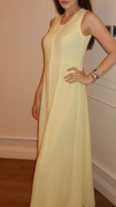 Длинное летнее платье