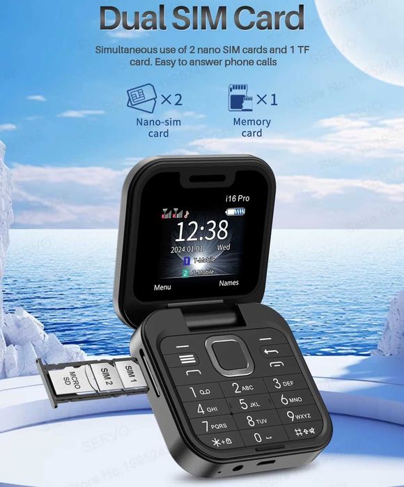 Сгъваем телефон мини телефон малък капаче българско меню на български