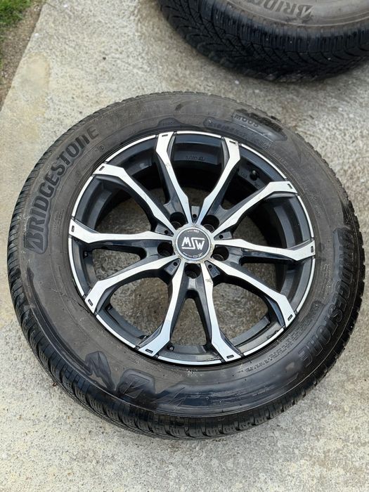 Jante aliaj MSW by OZ - VW Tiguan 17 inch cu anvelope